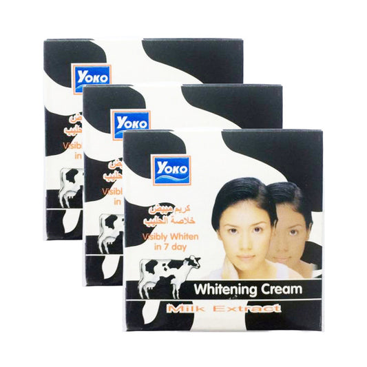 Yoko Whitening Milk Extract Cream 4gm Pack Of 3