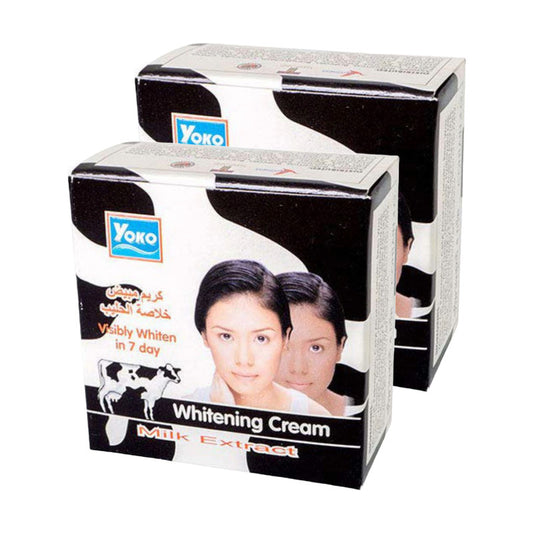 Yoko Fairness Milk Extract Whitening Cream 4gm Pack Of 2