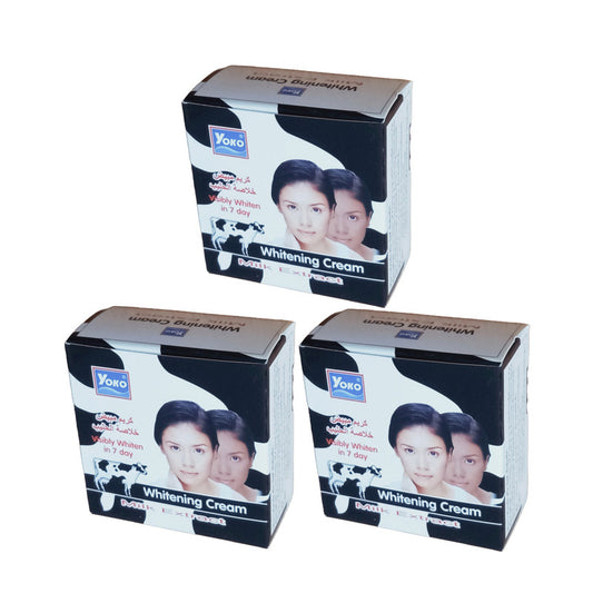 Yoko Milk Extract Whitening Cream -4gm Pack Of 3