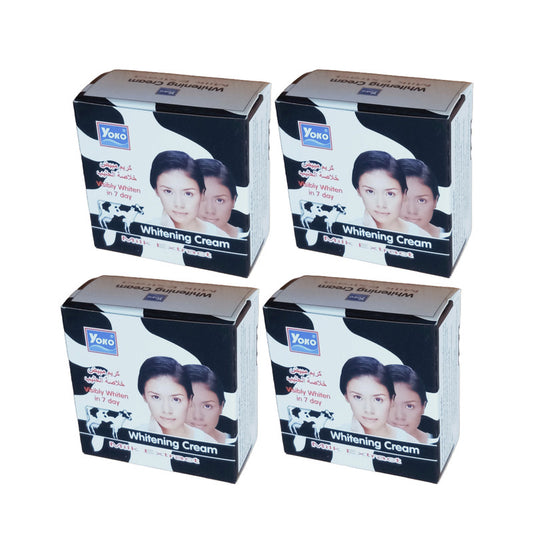 Yoko Milk Extract Whitening Cream -4gm Pack Of 4