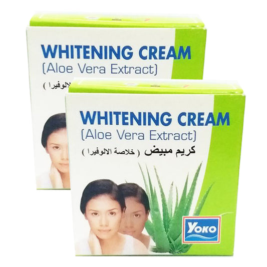 Yoko Aloe-Vera Extract White-ning Cream -4gm Pack Of 2